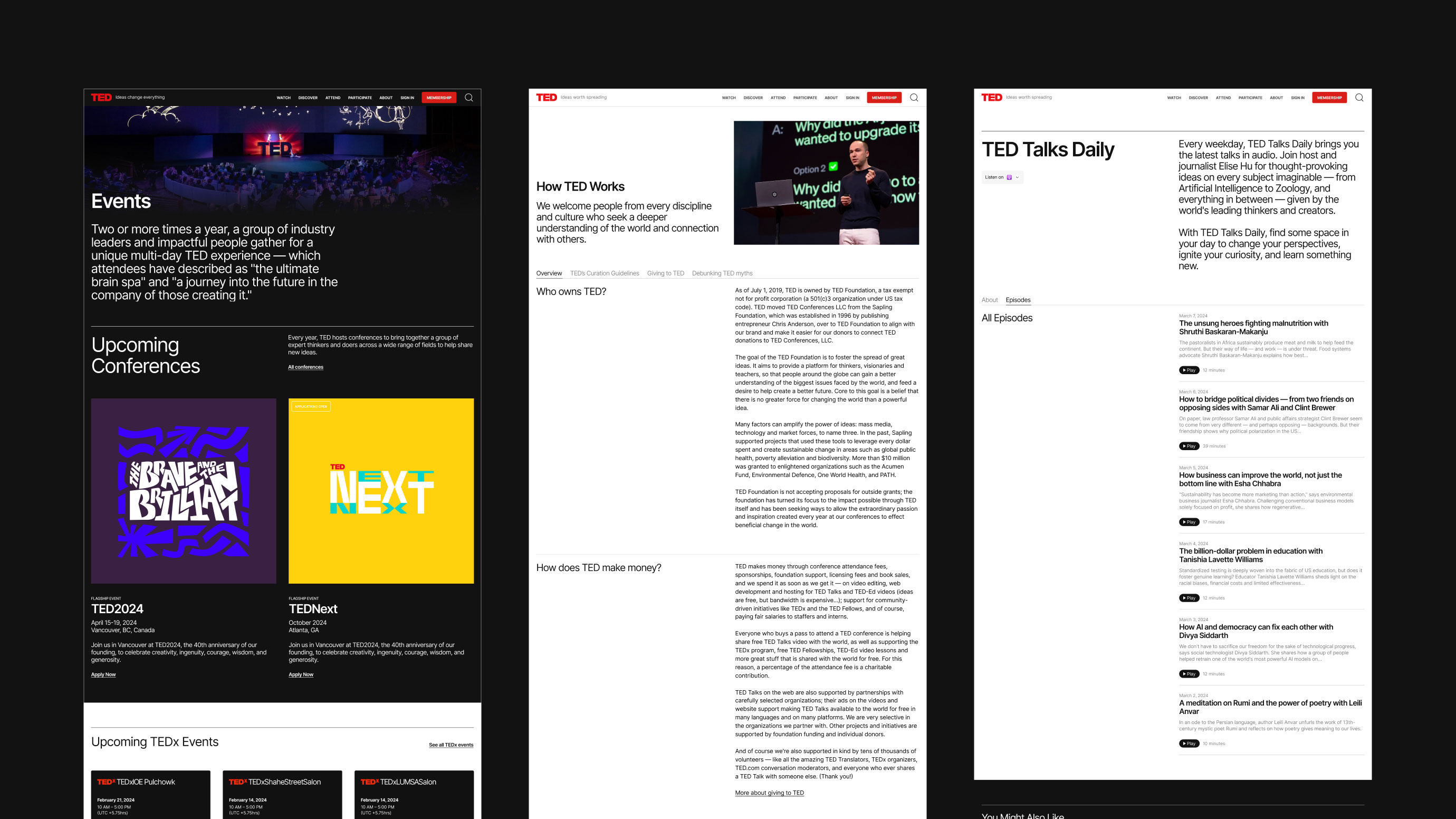 TED Talks TED Talks
